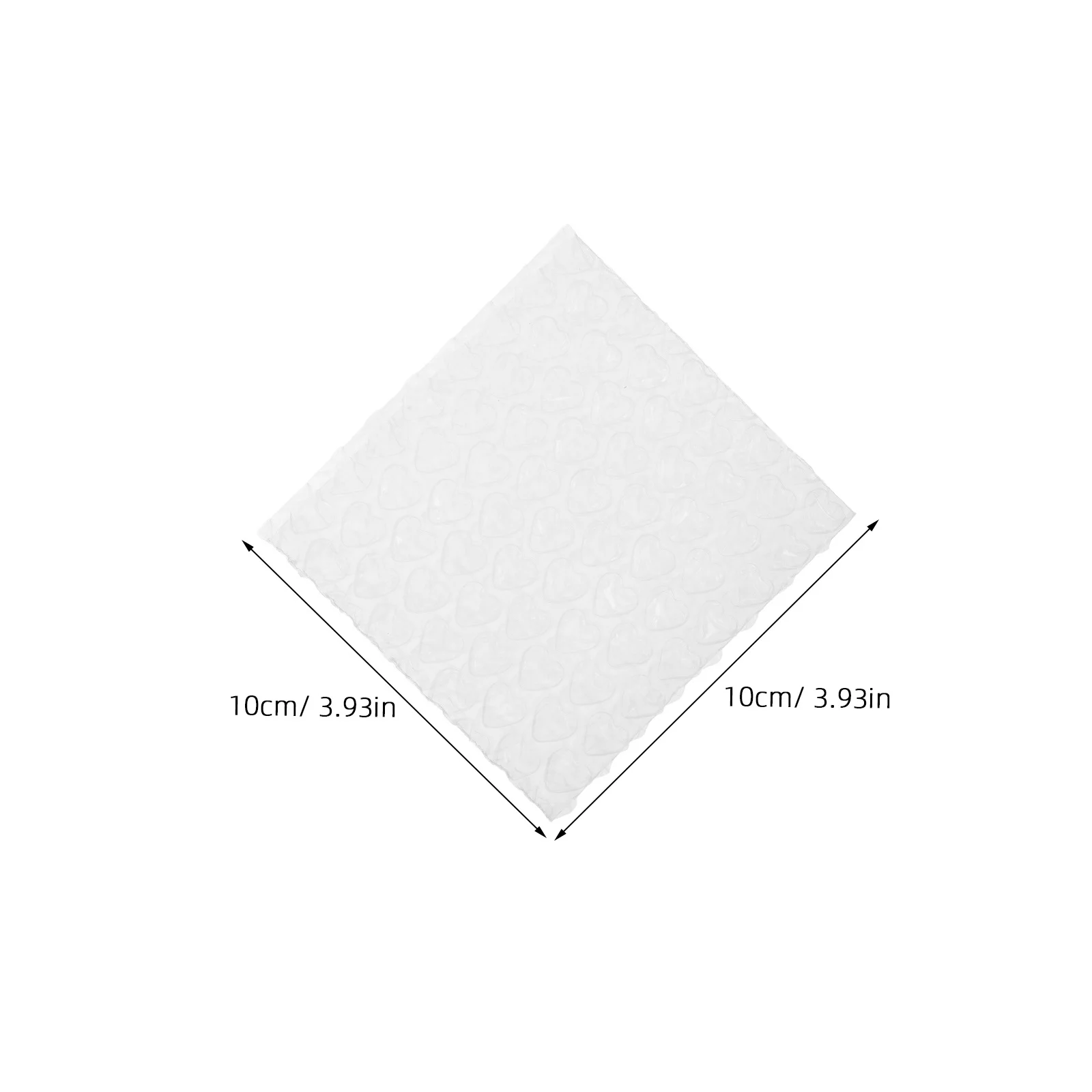 100 stuks hart bubble envelop verdikte bubble verpakking tas beschermende wrap demping verzending mailing inpakbenodigdheden