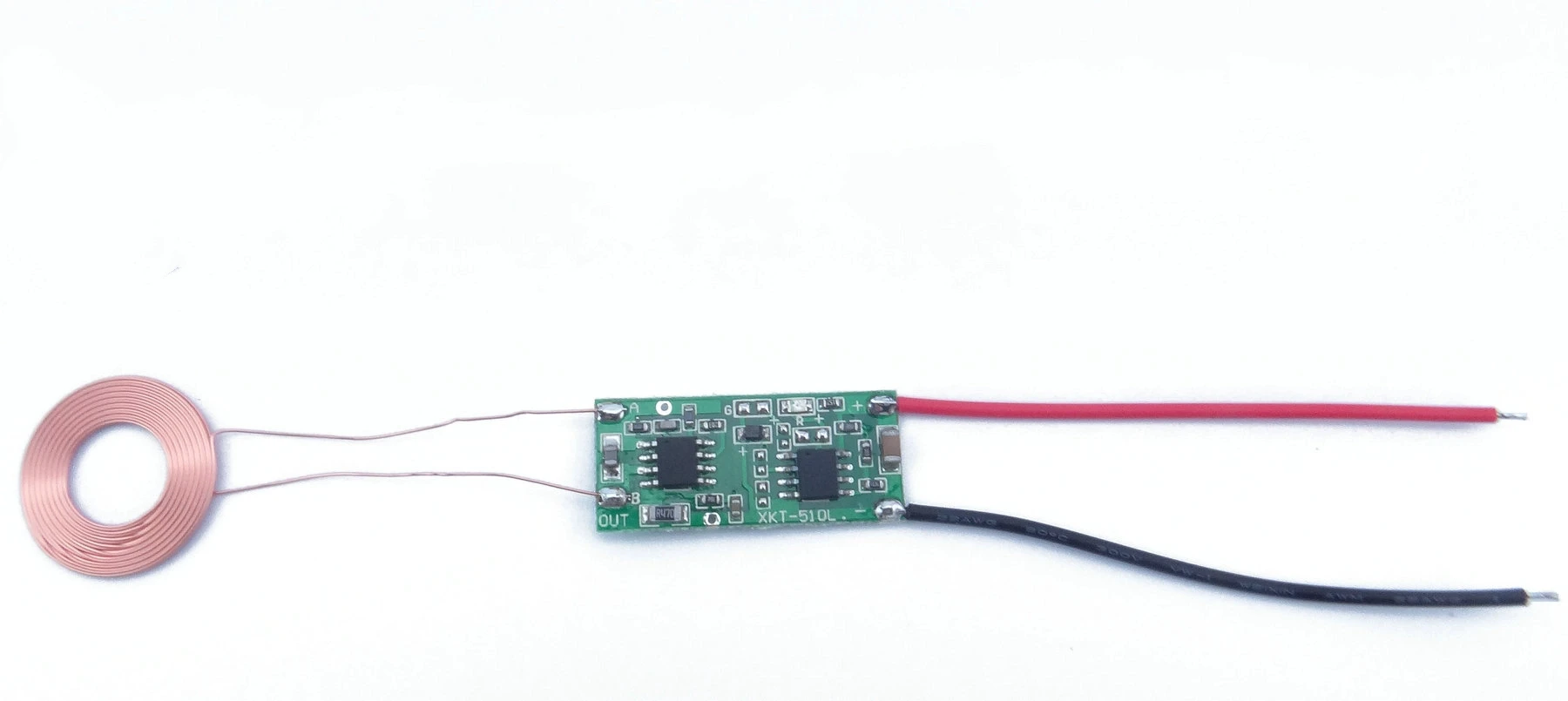 

Схема чипа 510 с функцией индикации Модуль питания беспроводной зарядки 20 мм XKT510-10