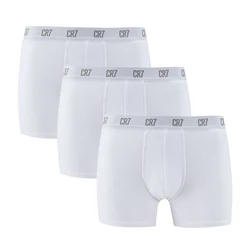 CRIIS SEVEN Mens Sports Underwear White Pack Cotton Trunks Men Boxers Breathable Elastic Male Panties training boxer briefs