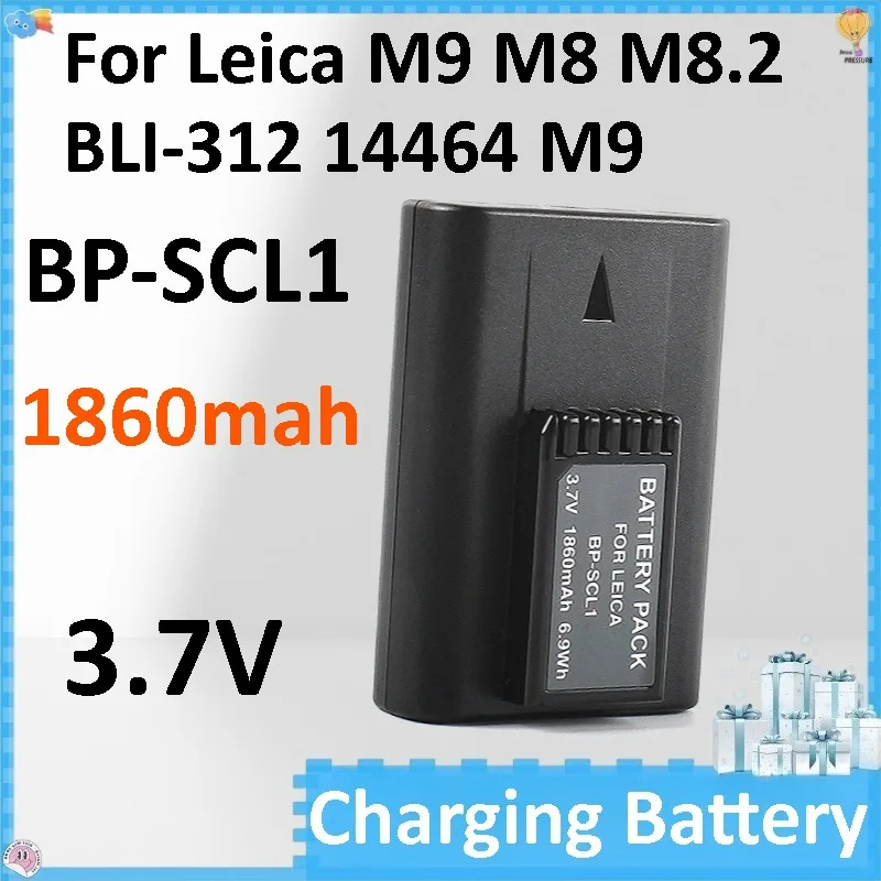 

1860mAh BP‑SCL13.6V Battery for Leica BM8 M7 M8 M8.2 M9 M9-P 14464 BLI-312