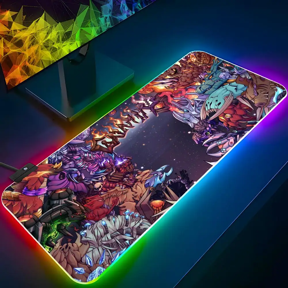 

Game T-Terraria Cool Mouse Pad RGB Backlit Mouse Pad Laptop Mouse Pad Laptop Gamer Computer Desk Gaming Accessories