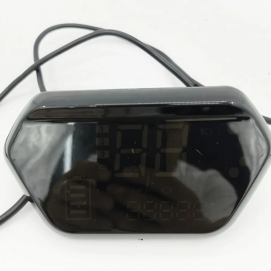 عداد السرعة من Citycoco-LED ، بطارية سرعة 60 فولت ، مصباح رأس انعطاف ، شاشة عرض إشارة للسكوتر الكهربائي ، Citycoco