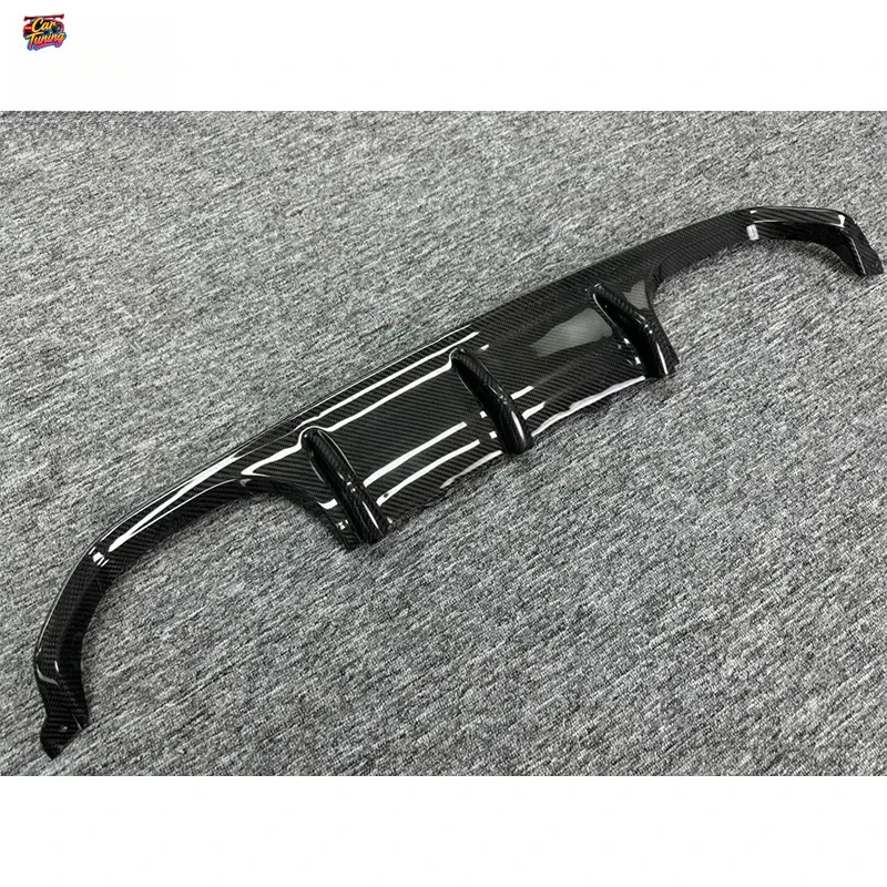 

For BMW M3 M4 M3 Competition M4 Competition F80 F82 F83 2014-2020 Carbon Fiber Rear Diffuser Rear Lip MP Style Premium Lightweig