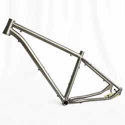 Titnaium MTB Bike Frame, Quick Release, Pillar Brake, Wholesale