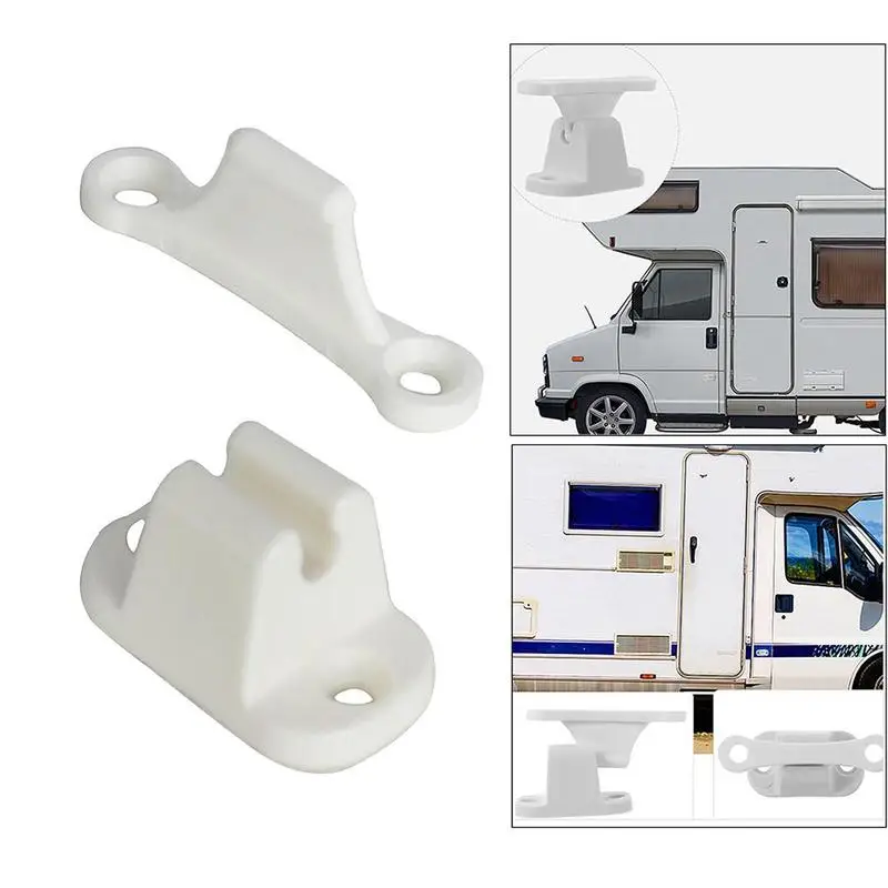 1pc RV Door Retainer Kit T Shape Door Stop Retaining Catch Latch for RV Caravan Camper Motorhome Boat Door Retainer Holder