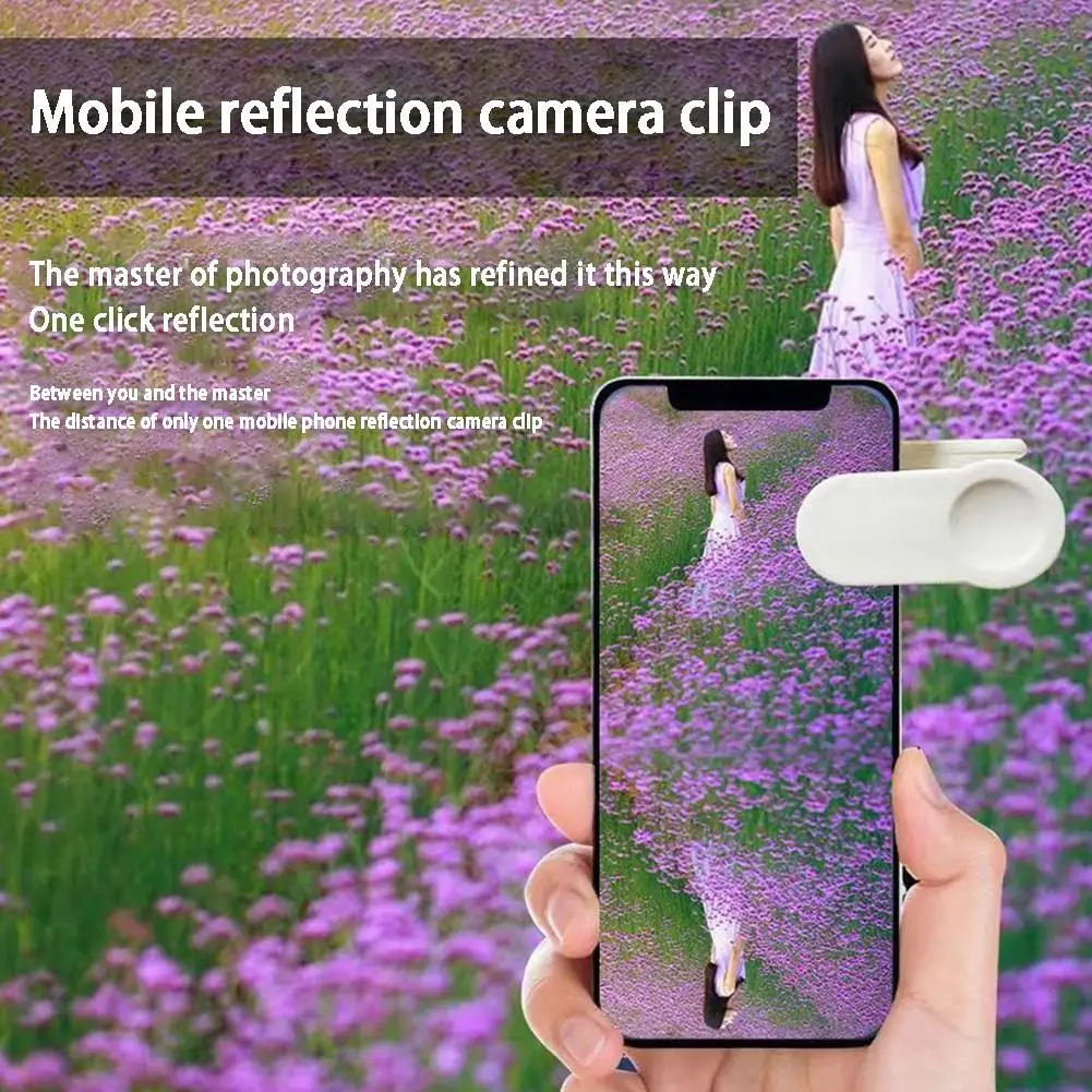 Smartphone Camera Mirror Reflection Clip Kit For All Phone Models Perfect Tool For Photographers
