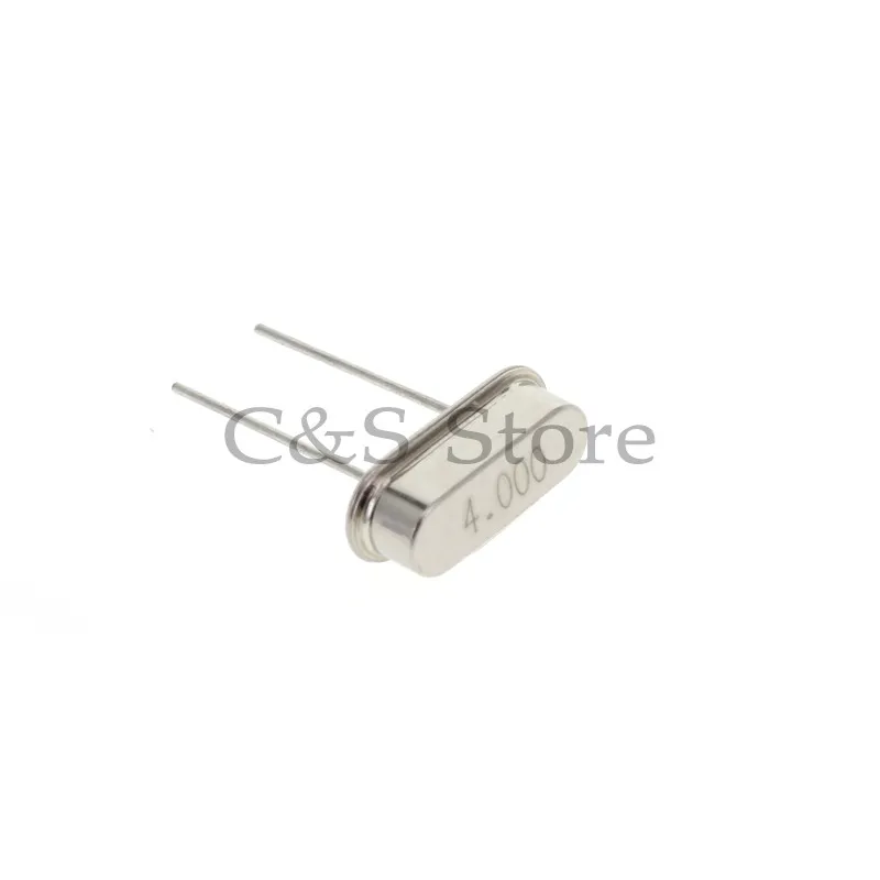 10PCS 4Mhz 6Mhz 11.0592M 12Mhz 16Mhz 20Mhz 24Mhz 32.768K 32.768K Quartz Crystal Resonator Passive Oscillator HC-49S 8.000MHZ