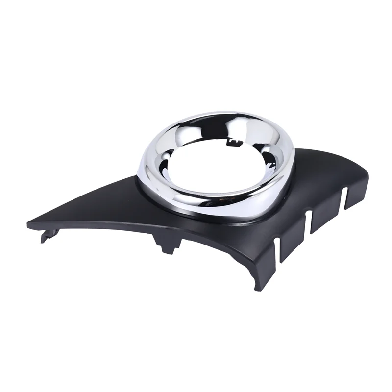 A03E-سيارة الجبهة الضباب غطاء خفيف كروم فوجلايتس الإطار شواء اكسسوارات السيارات ل 207 سبورت 2006-2009