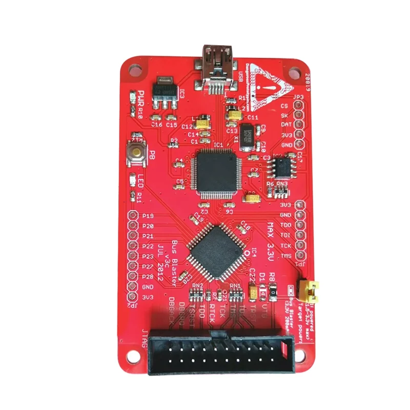 AT82-MIPS Bus Blaster V3c 102990047 واجهة USB عالية السرعة لـ Openocd لأداة تصحيح الأخطاء والاختبار FPGA CPLD