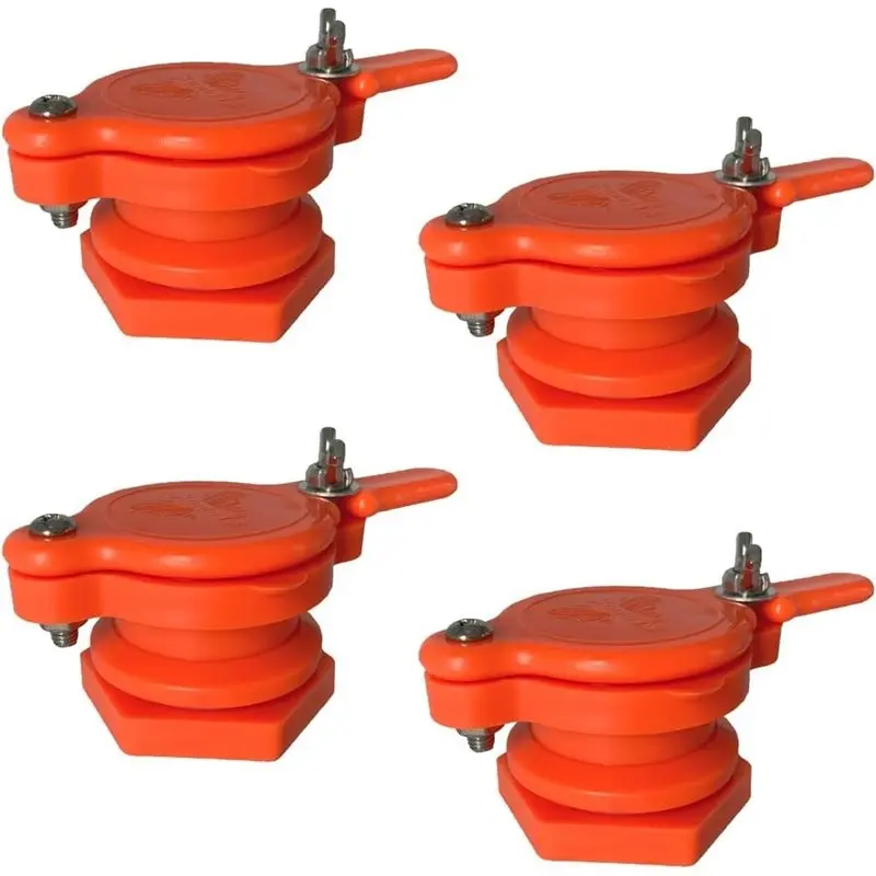 [A93Z!】 Food-Grade Material For Honey Gate Valves 1 Set/4 Pcs, Long-Lasting, For Honey Extractors, Beekeeping Supplies