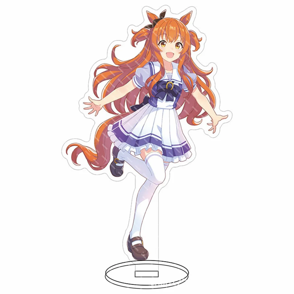 New Anime ‌Pretty Derby Acrylic Stand Model Figure Cosplay Plate Holder Topper Birthday Fans Christmas Desk Decor Plate Gift