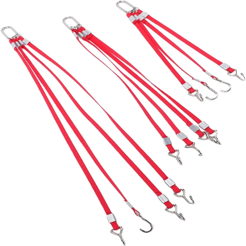 3PCS Set Dedicated 1/50 Scale Hoist Rigging Kit Flexible Chain With Hook Lifting Strap Set Model Parts Hobbyist Collection