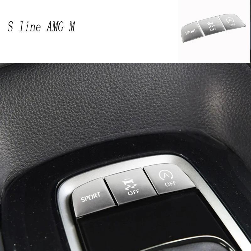 لتويوتا كورولا ليفين 2019-2024 محرك السيارة بدء وقف والعتاد التحول لوحة التيار المتناوب إيقاف الزر المركزي التبديل غطاء ملصق الكسوة LHD