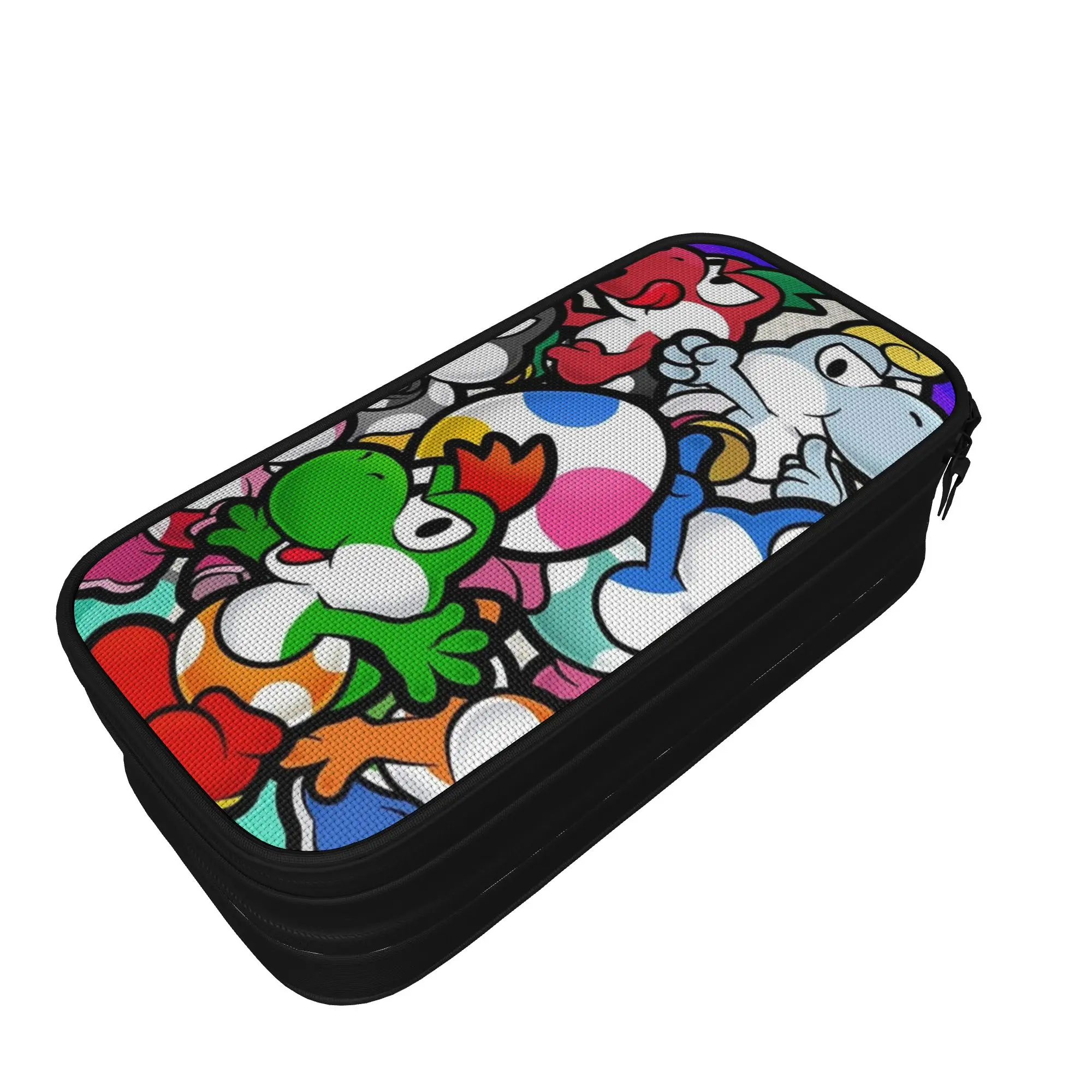 

Marios Bros Pencil Case Lovely Game Pen Holder Bag Girls Boys Large Storage School Supplies Zipper Pencilcases