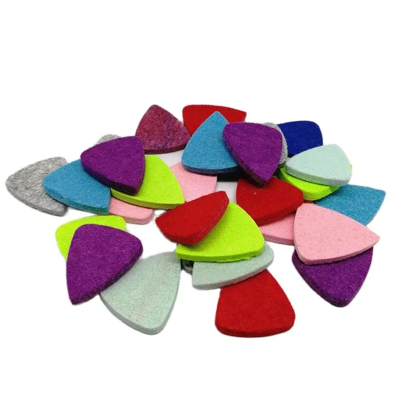 Felt guitar picks without printing, 31x26mm, 1000PCs, wholesale