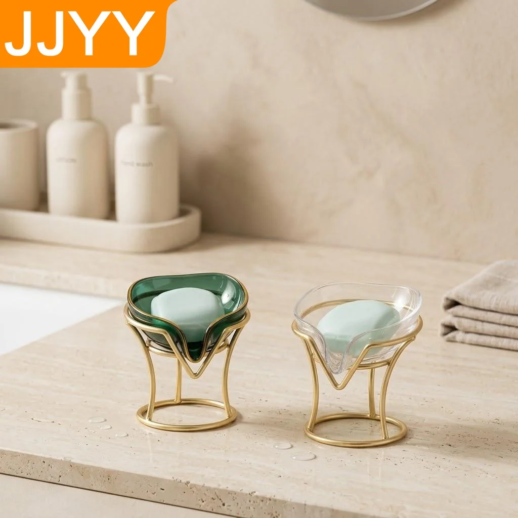 Creative Drainable Soap Box Storage Rack for Bathroom Household Soap Tray Organizer Accessories