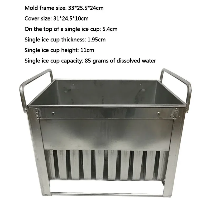 

1 piece stainless steel commercial popsicle mold ice bag tool manual popsicle mold DIY fruit popsicle mold