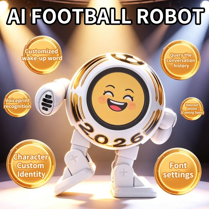 Ai SOCCER PRO smart robot Chat conversation dance Action control USB charging AI robot Custom role A variety of AI big models view 5