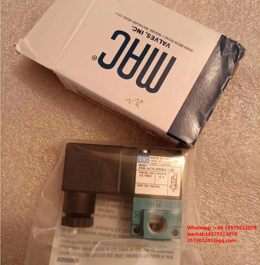 

For MAC 35A-ACA-DDBJ-1JB Solenoid Valve New 1 Piece