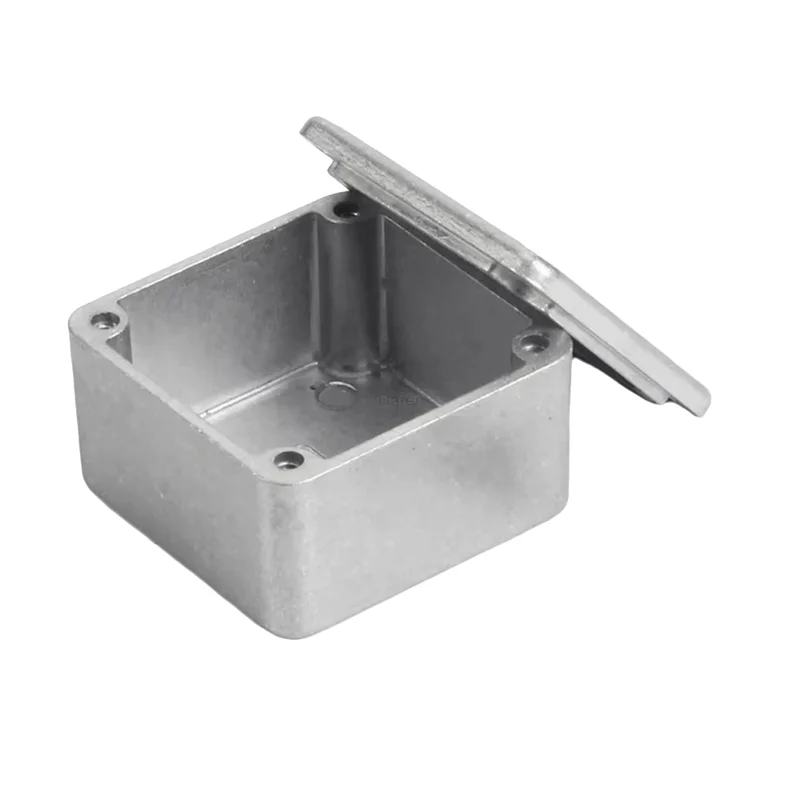 

A69P-10PCS 1590LB Guitar Effect Pedal Enclosure Diecast Metal Aluminum Stomp Box 1.99X1.99X1.22 Inches