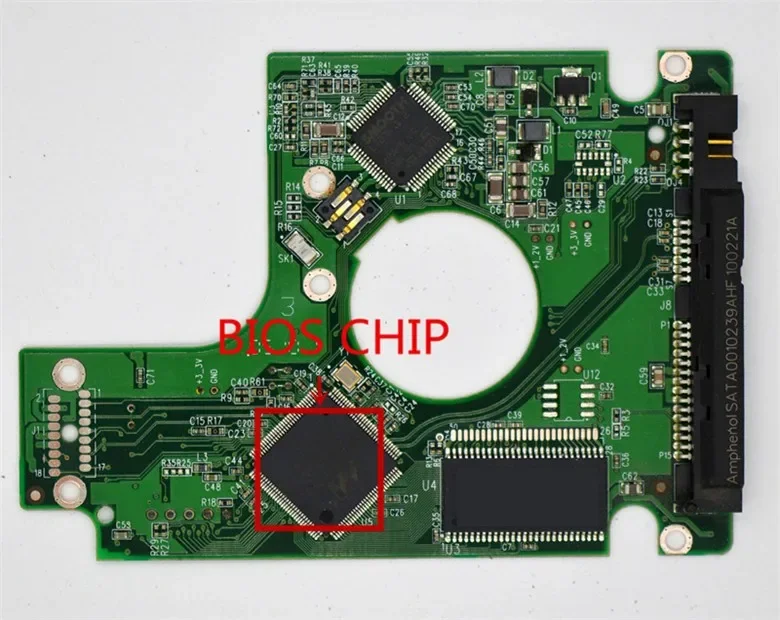 2060-701499-005 REV A, REV P1 2060-701450-011 REV A / PCB HDD digitale occidentale / 2061-701499-E00 / 2061-701450-Z00