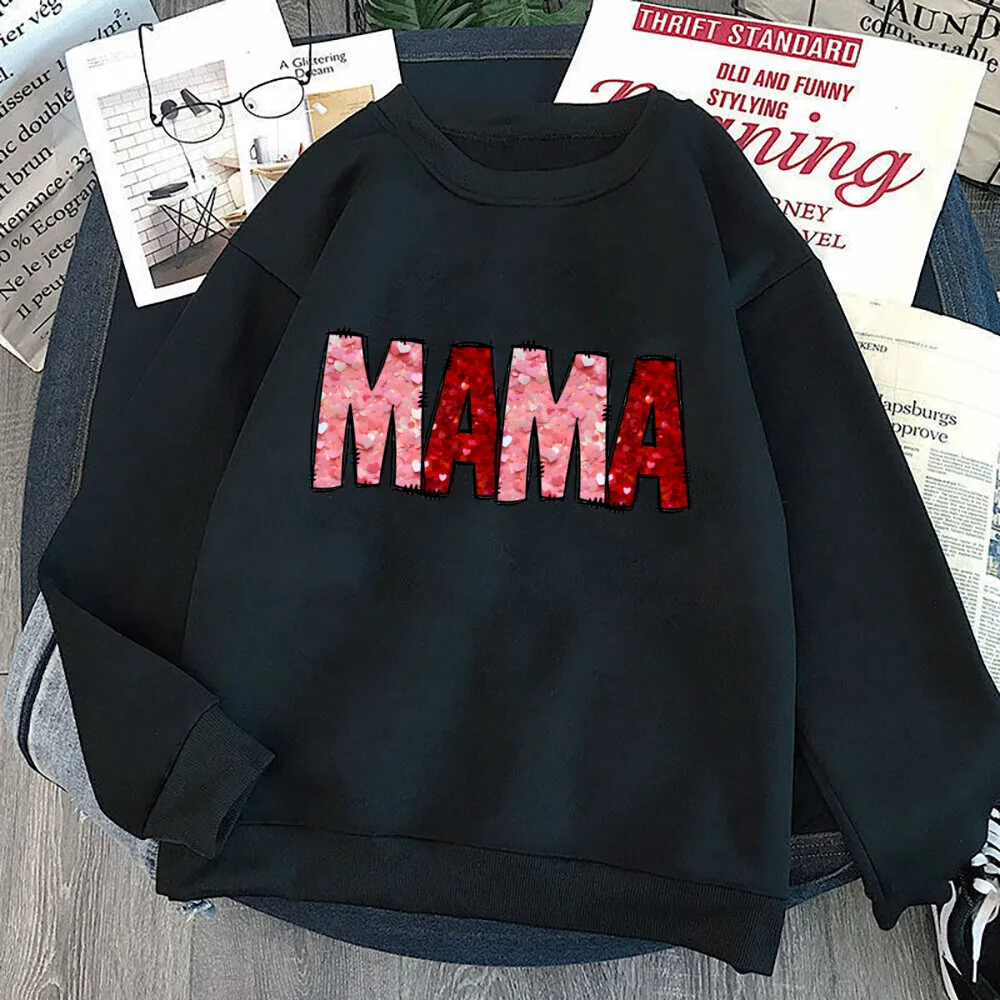 Traje a juego con estampado de Mama Mini para Familia, San Valentín, trajes a juego para mamá y niños, Jersey, sudadera, regalo de San Valentín