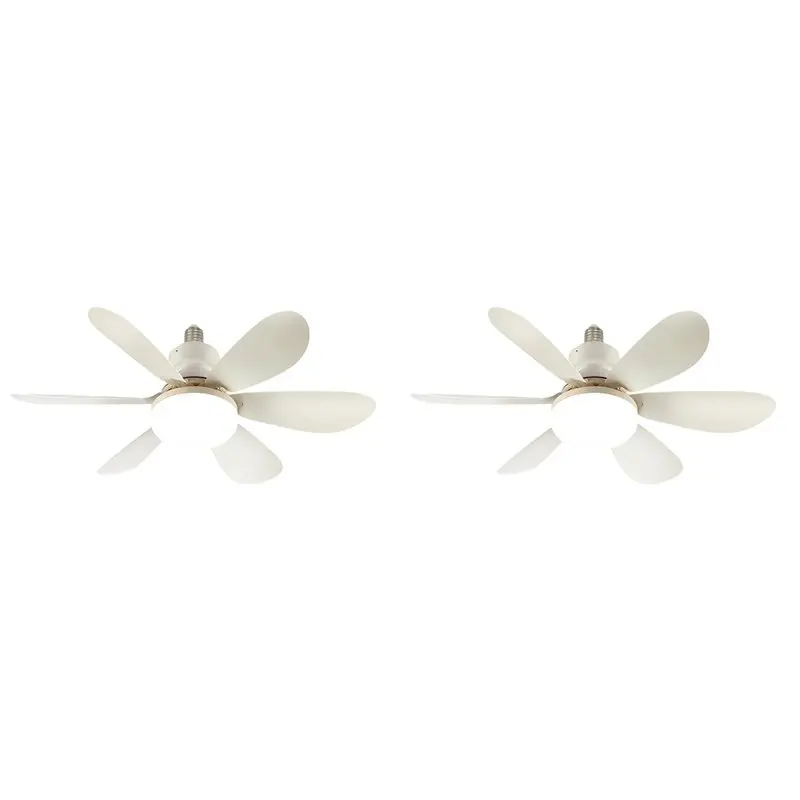 WHYY-2X Fanbulous Waterproof Outdoor Ceiling Fan With Lights, Remote, And 6-Speed DC Motor A
