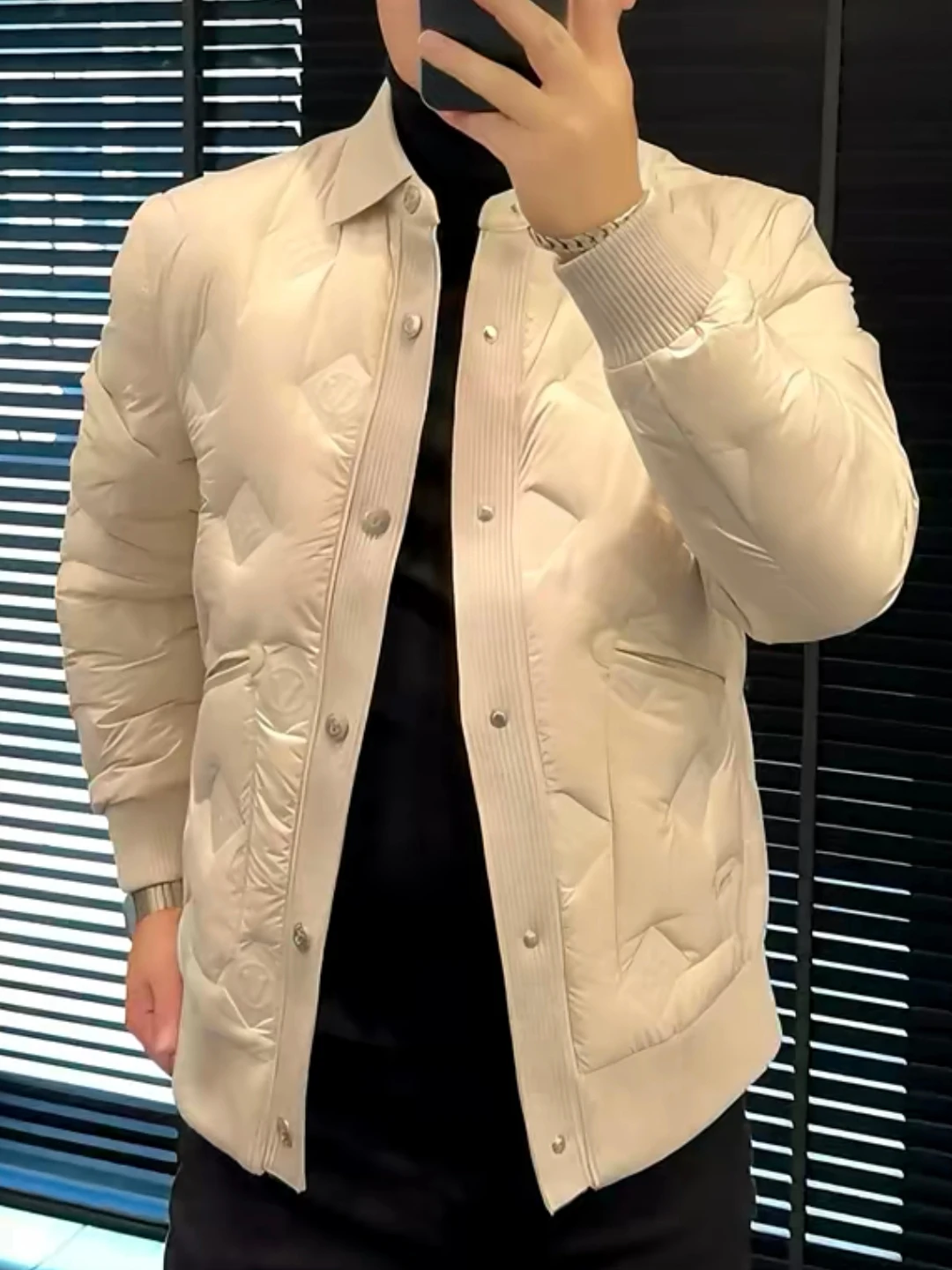 

Мужская модная вязаная куртка приталенного кроя, осенне-зимняя, утепленная, с воротником-стойкой, прочной молнией, стандартного кроя, в городском стиле