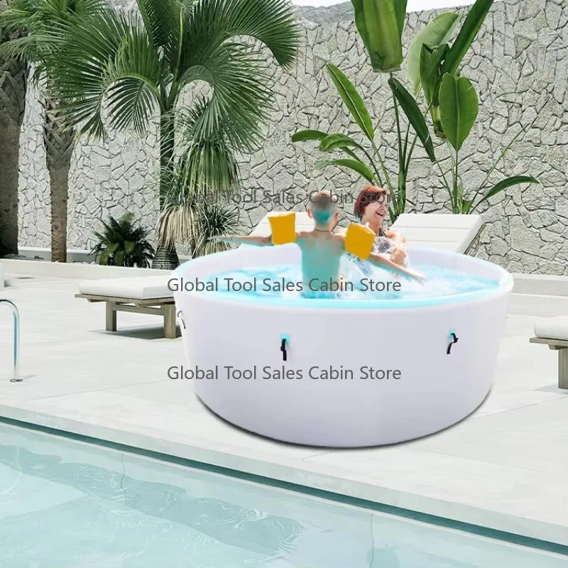 6-8 أشخاص قطرة غرزة حجم مخصص أنظمة حمام سباحة قابلة للنفخ تصنيع المعدات الأصلية لتطبيقات محددة