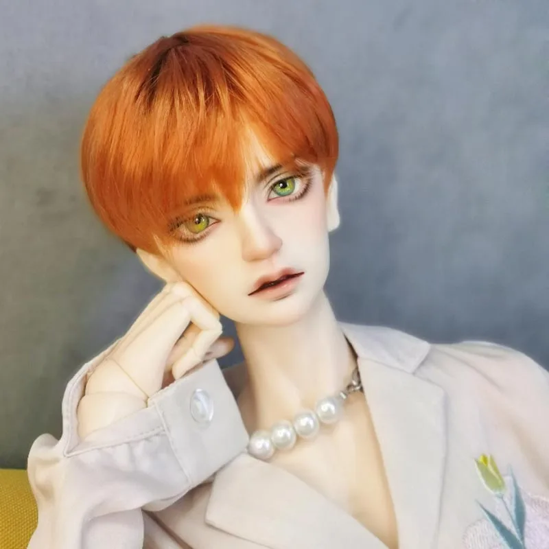 ボブスタイルのかつら,高温または低温の髪,1/3 1/4 1/6 bjd,1/8