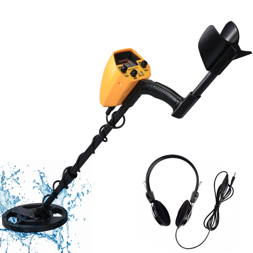 

Lightweight Metal Detector GTX5030 with Higher Sensitivity Waterproof Search Coil Gold Detectors, Treasure Hunter Detector