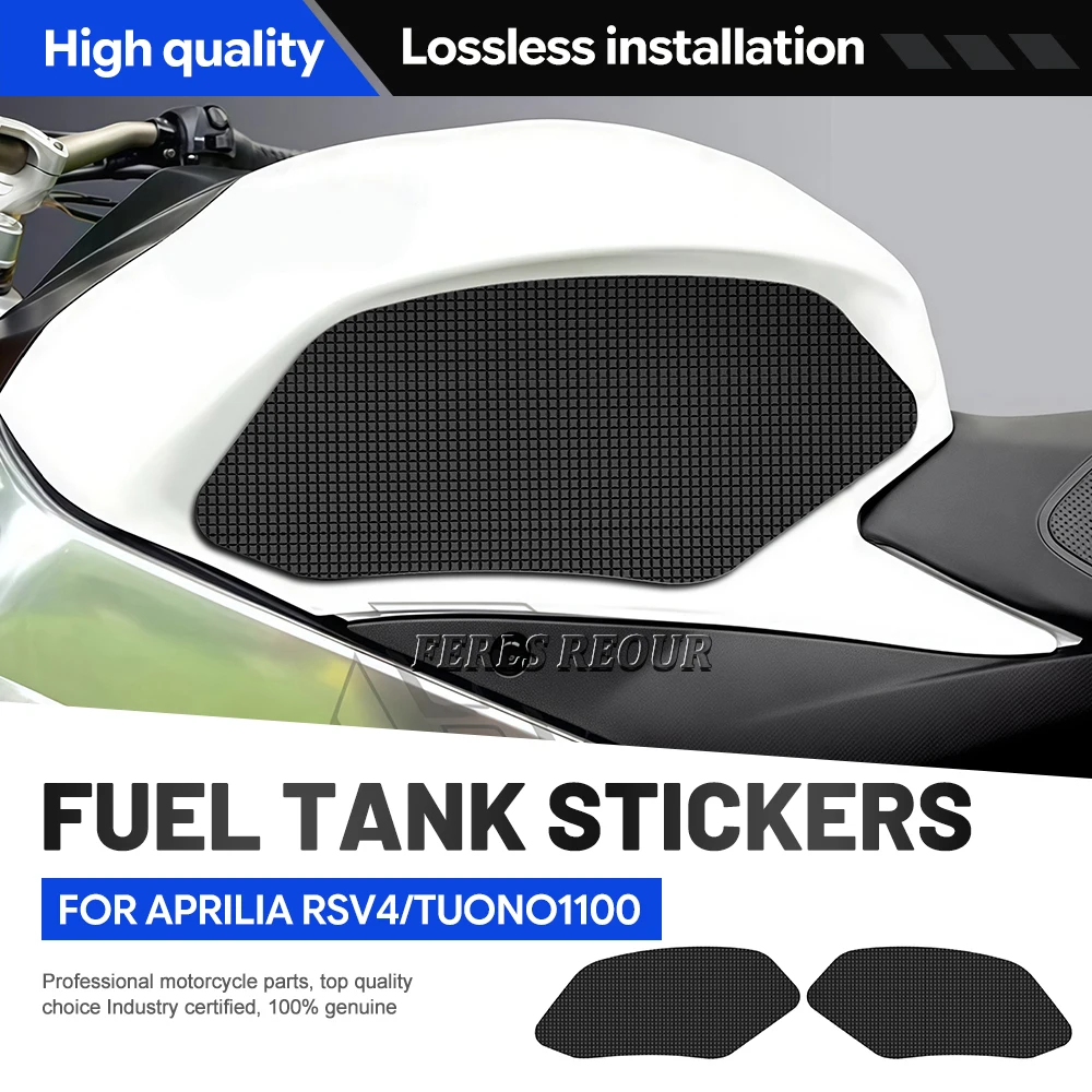 

Silicone Gas Tank Pad Non-Slip Anti-Scratch Protector for APRILIA RSV4 2010-2017 Motorcycles