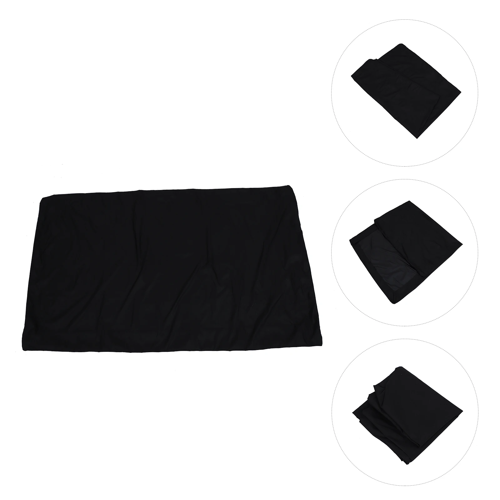 

Billiard Pool Table Cover Dust Proof Waterproof Heavy Duty Black Desk Multifunctional Wearable Protects Leaves Snow UV Pets