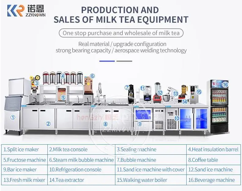 Wholesale Tea Counter Bubble Tea Produttore Machines Bubble Tea Making Machine