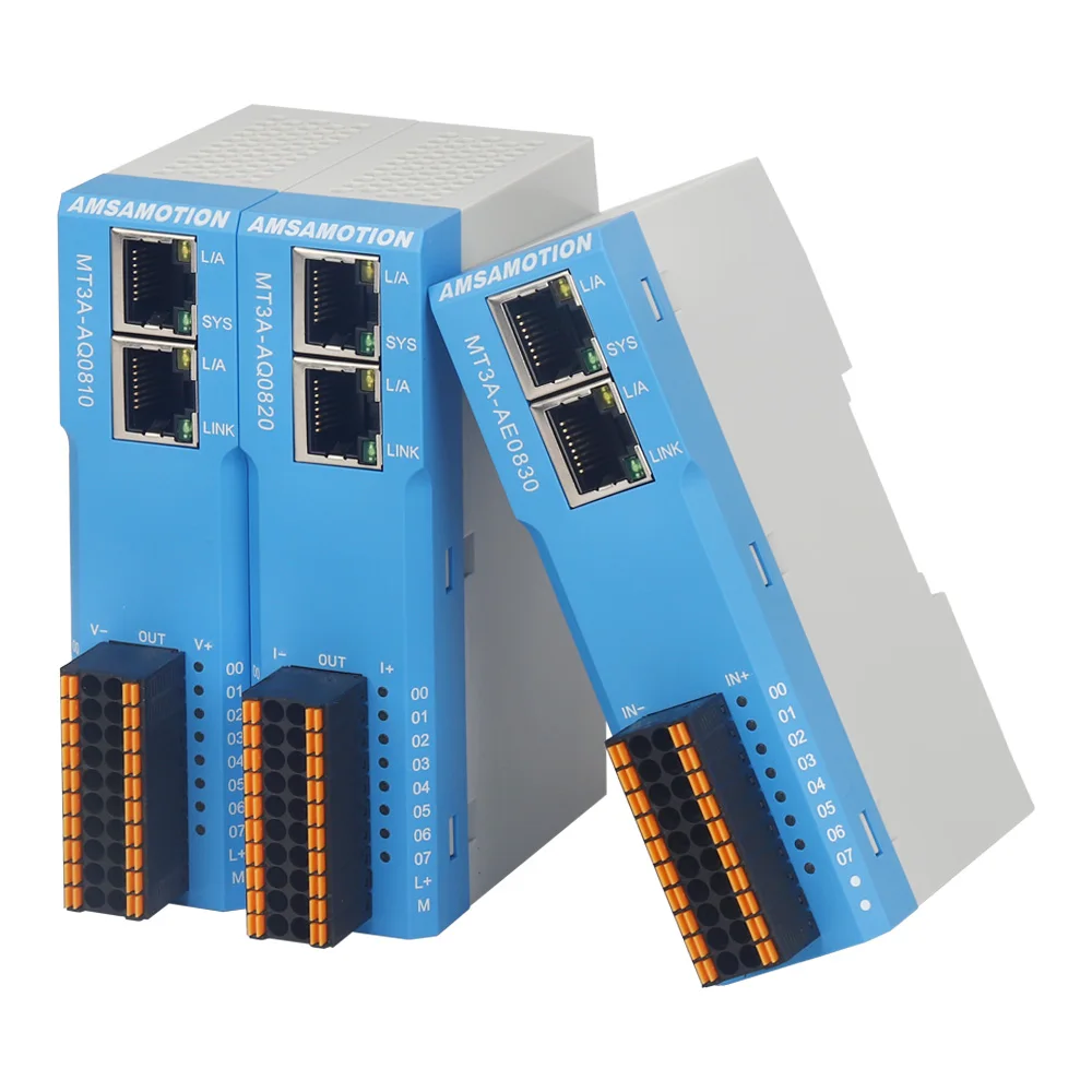 MODBUS TCP 원격 I/O 모듈 디지털 아날로그 MT3A 시리즈 16채널 PNP NPN MT3A-AQ0810 MT3A-AE0830 MT3A-IO1631 MT3A-ID1630