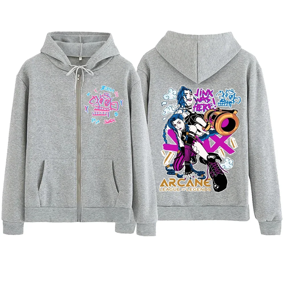 2025 نمط لعبة رائع مطبوعة زيبر هوديي ملابس رياضية رجالية ملابس الشارع عادية قلنسوة بسحاب #3