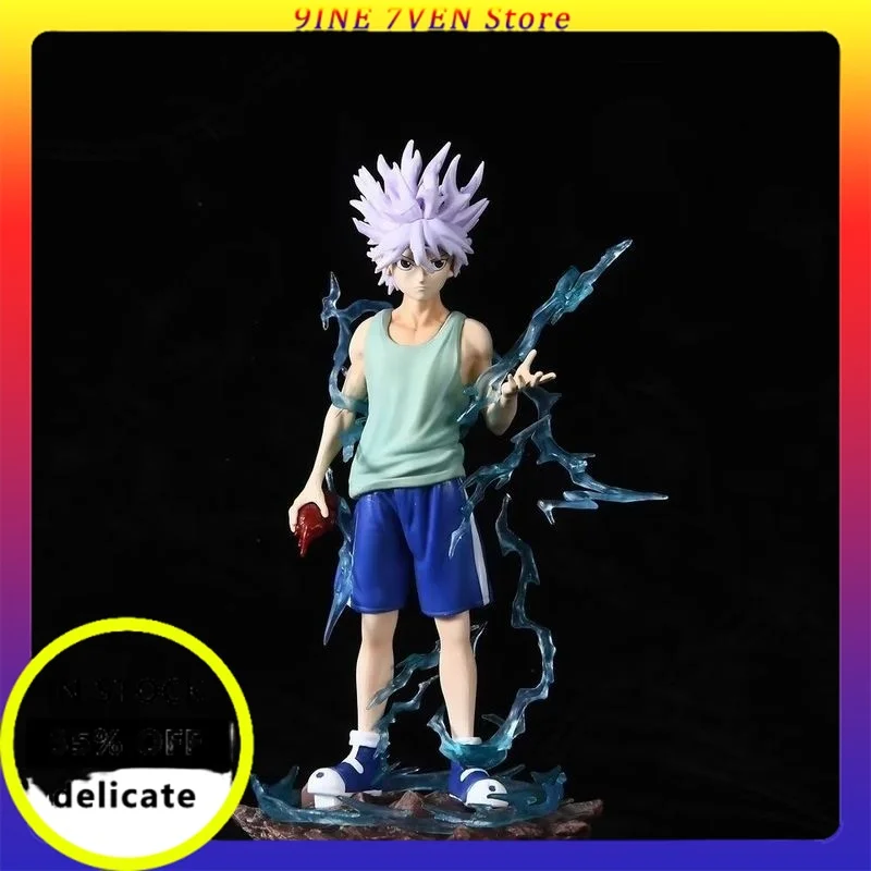 

22cm animation full-time hunter amazing GK doll model with special effects accessories base Desktop ornaments toy gifts