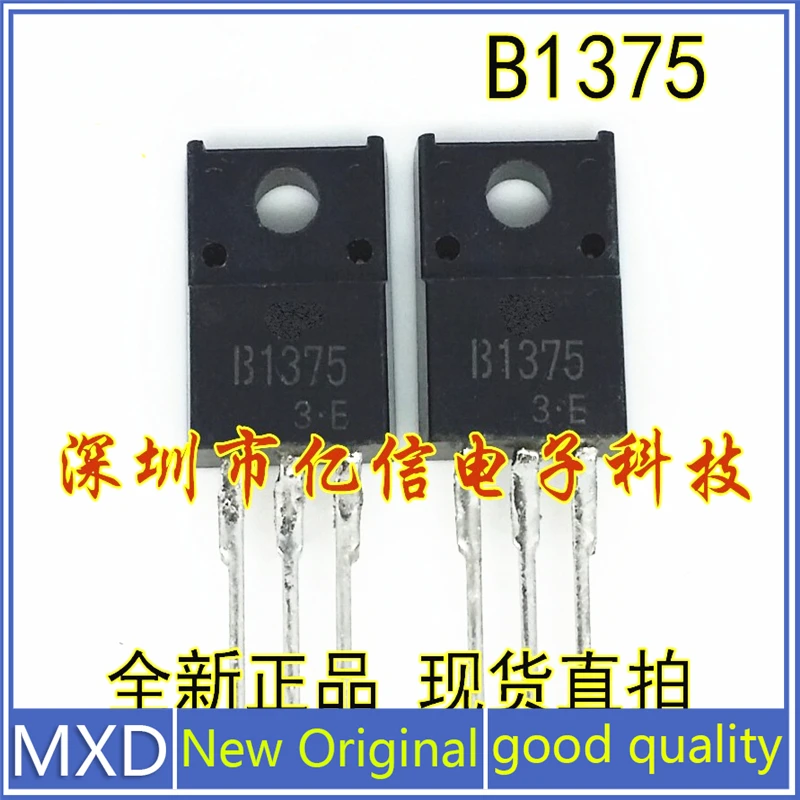 5Pcs/Lot New Original Imported 2SB1375 B1375 TO220F In Stock Good Quality