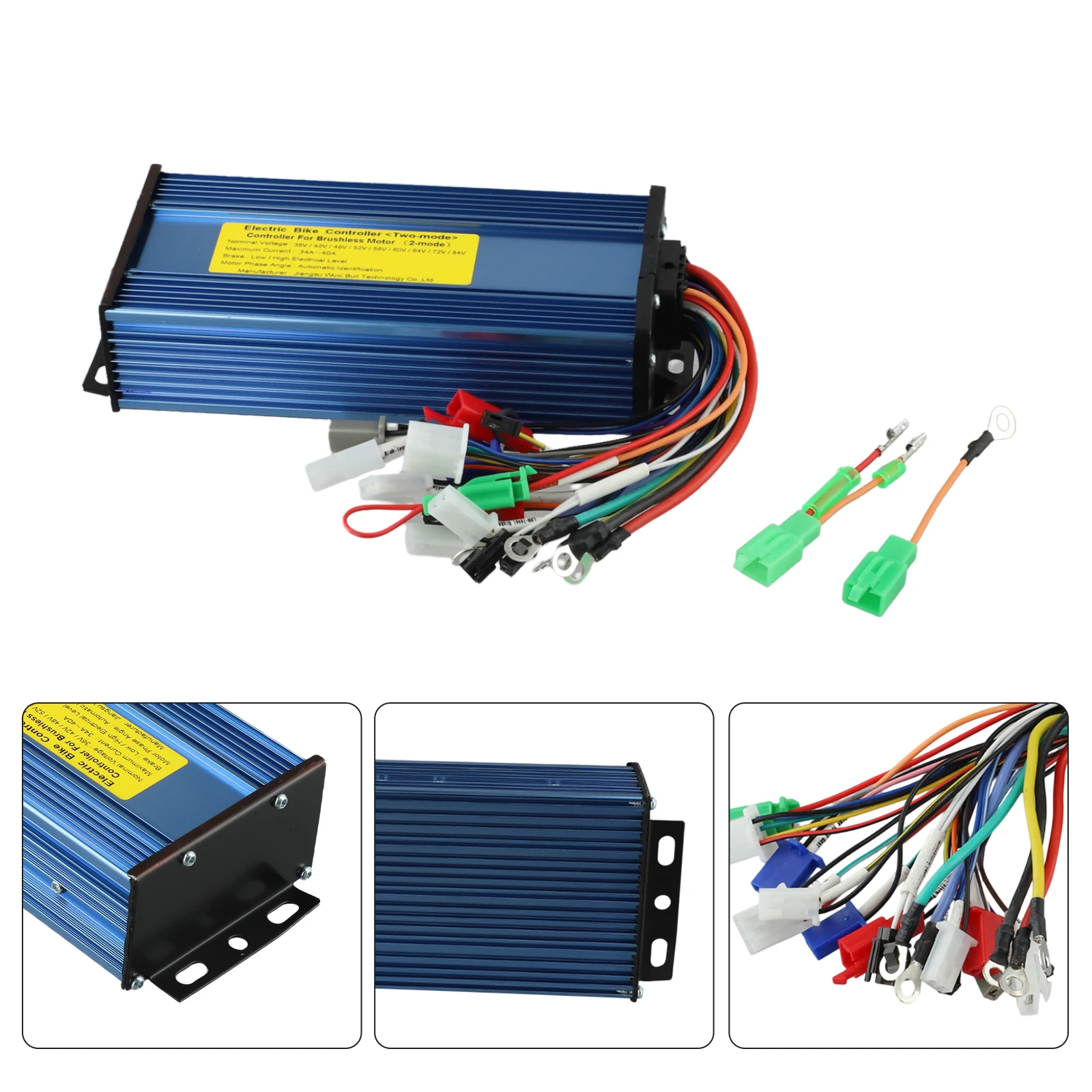 Brushless Motor Controller Suitable for E Bikes Advanced Features Including Sine Wave Technology and Sturdy Build