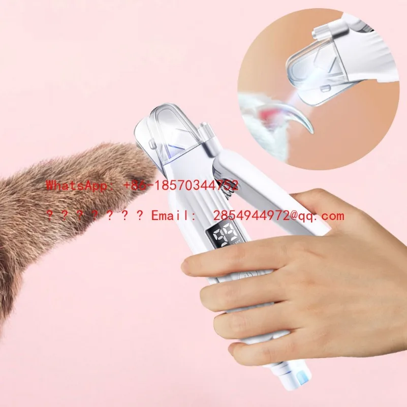 L 2-in-1 Electric Pet Nail Grinder Suitable for Small and Medium-sized Large Dogs/cats