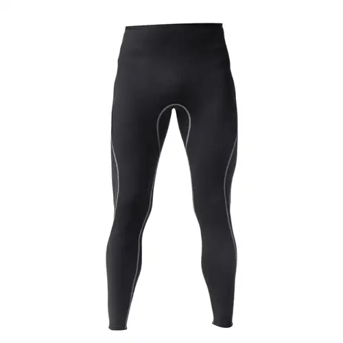 Imagen 2 del producto Pantalones de neopreno elásticos para hombre, traje de neopreno negro para Surf, Surf, buceo