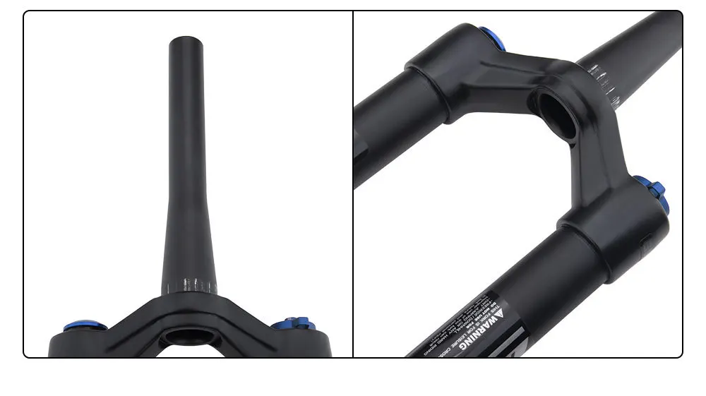 Aluminum Alloy Mountain Bike Fork, Damping Adjustment, Shock Absorbing, Reverse, Barrel Axle, 150*15mm, 26 