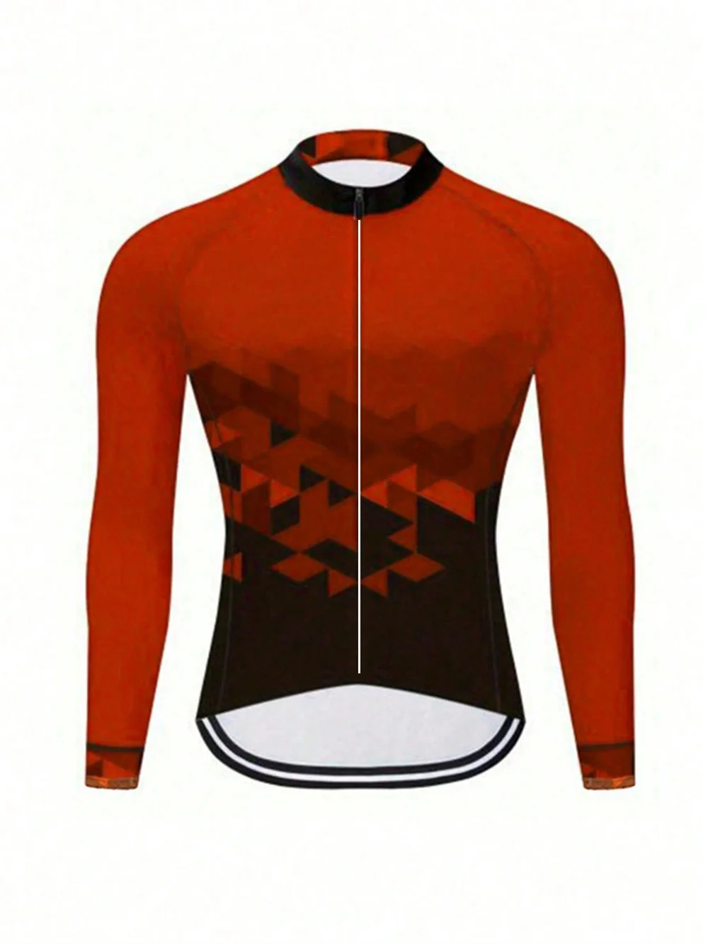 Men's Cycling Jersey Long Sleeve Bicycle Clothing Bike Jersey Windproof Race Fit Lightweight