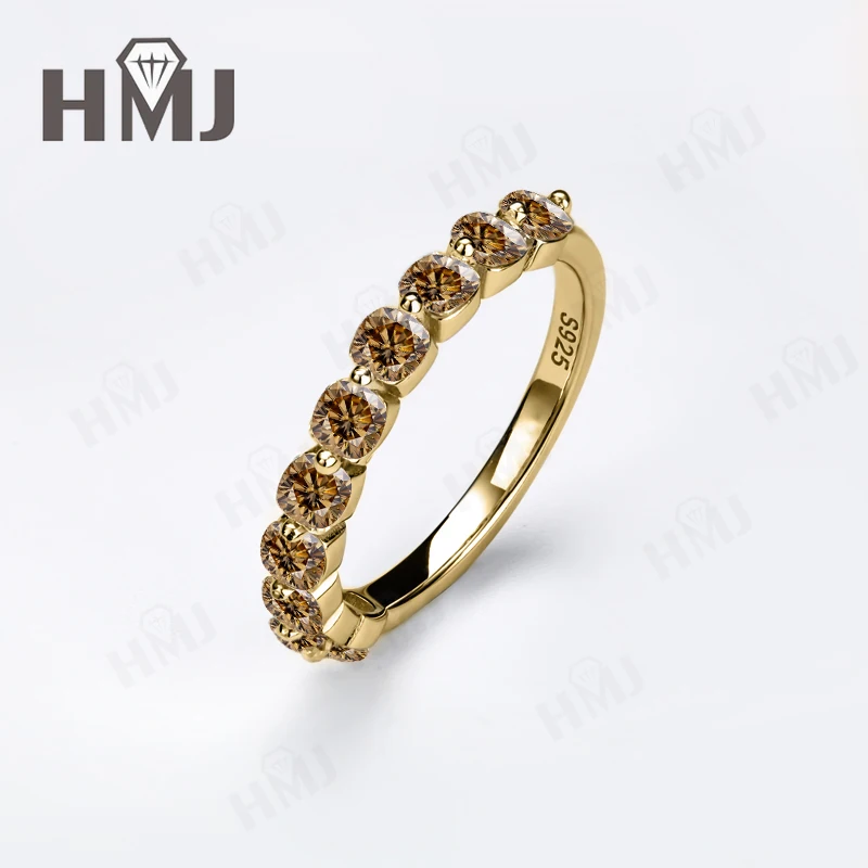 925 Sterling Silber Ring Moissanit Kissenförmiger Schliff VVS1 D Farbe/Aqua Blau/Grün/Champagner Jubiläumsgeschenk Feiner Schmuck für Frauen – Detail 9