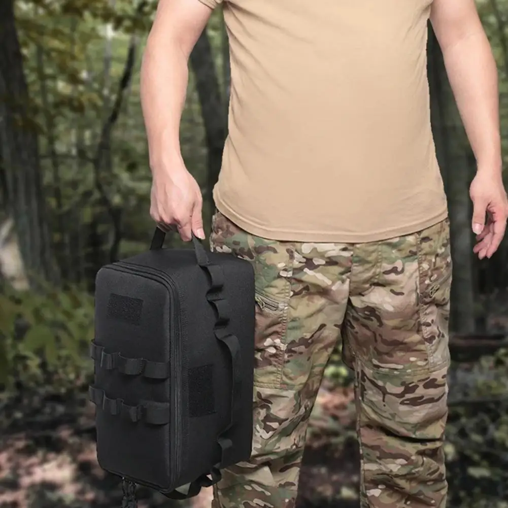 حقيبة تخييم كبيرة حقيبة واق من المطر للسفر في الهواء الطلق منظم تجهيزات المطابخ مقاوم للماء حقيبة حمل رياضية للنزهة والتخييم والمشي لمسافات طويلة