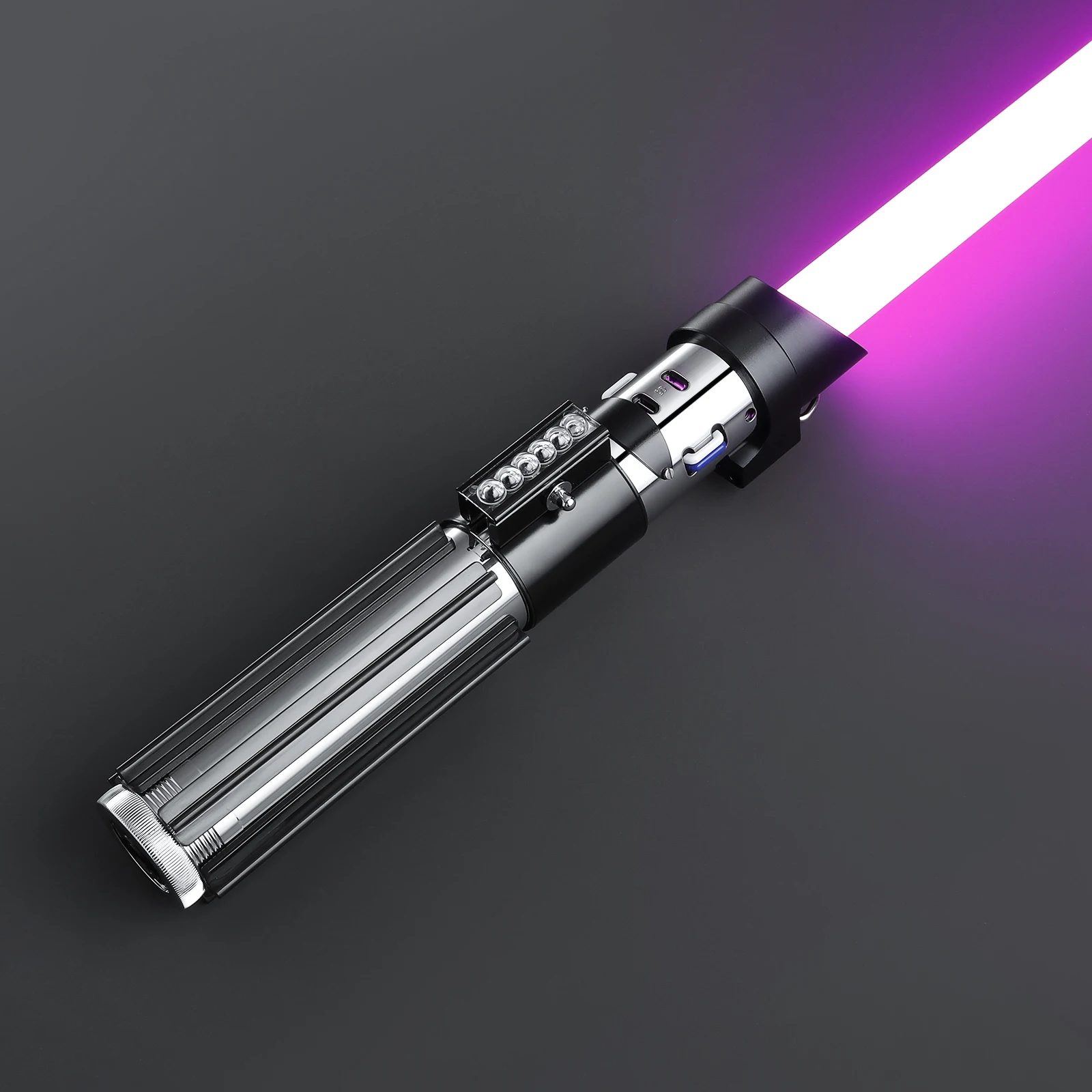 Lightsaber Neopixel Jedi Laser Sword Metal Hilt Heavy Dueling Sensitive Smooth Infinite Changing Hitting Sound LTG Light Saber