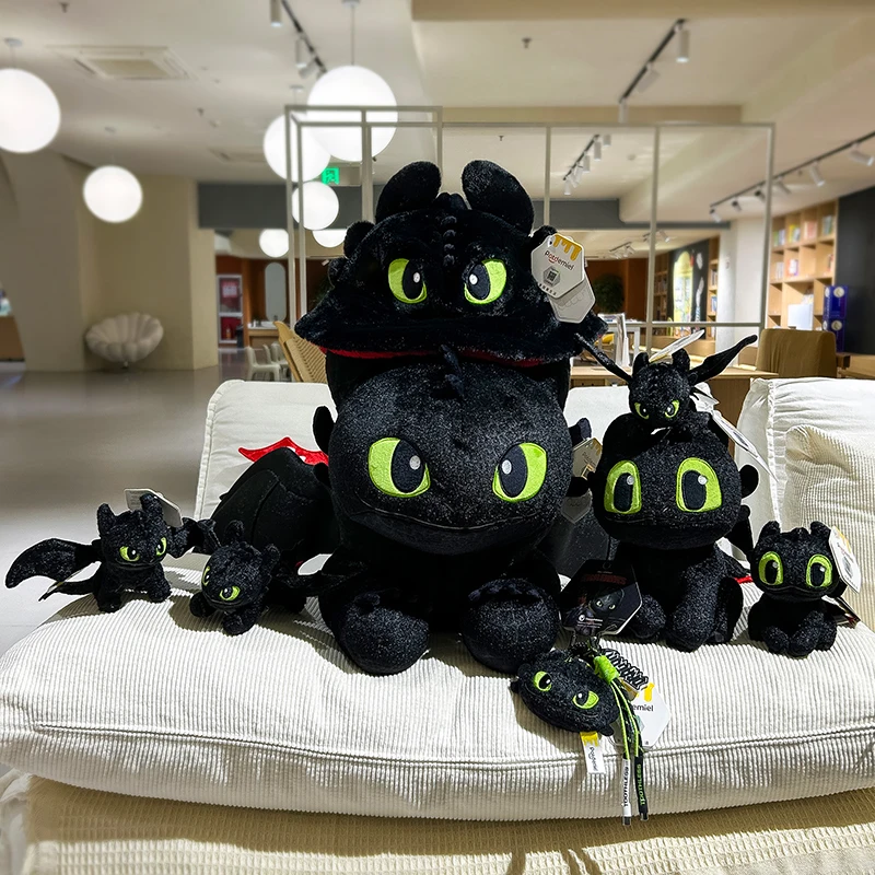 Hoe je je draak kunt trainen Groot formaat knuffels Plushie tandeloze pop Kawaii gevulde decoratie verjaardagscadeau