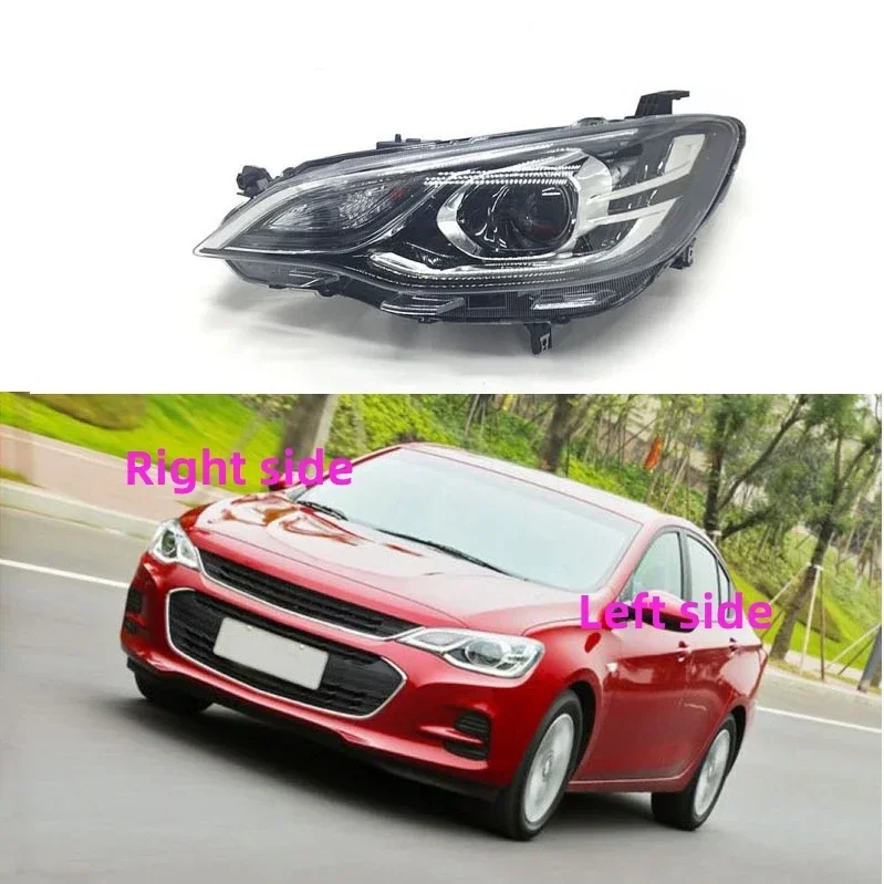 Dla Chevrolet Cavalier 2016 2017 2018 2019 montaż reflektorów przedni reflektor pół zespół olśniewający reflektor