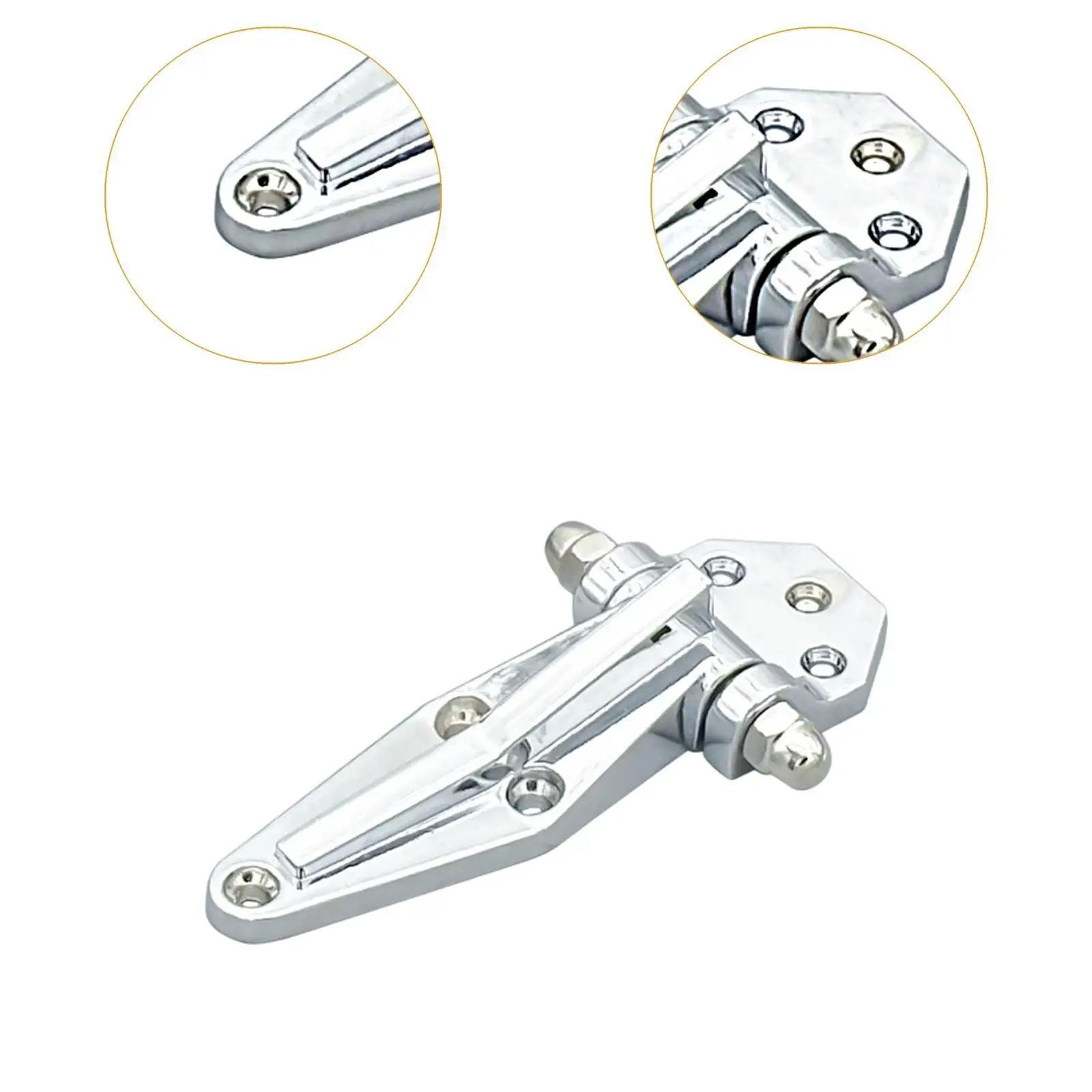 Bisagra de puerta de refrigerador para gabinete de chasis de almacén, utensilios de cocina comerciales