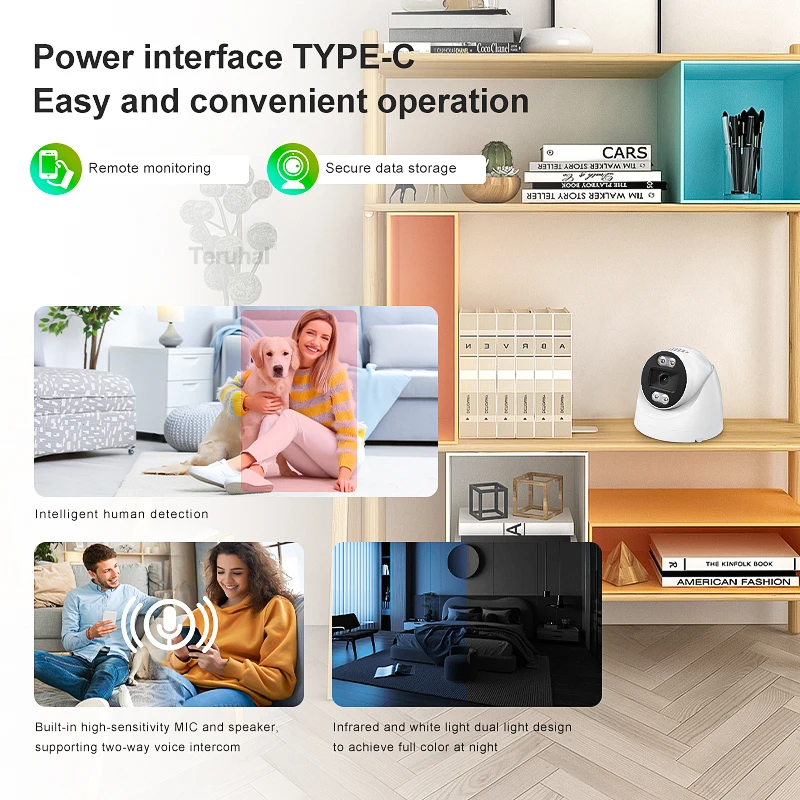 3MP HD Wireless WiFi CCTV Came - Home Security In My Area 评论和价格